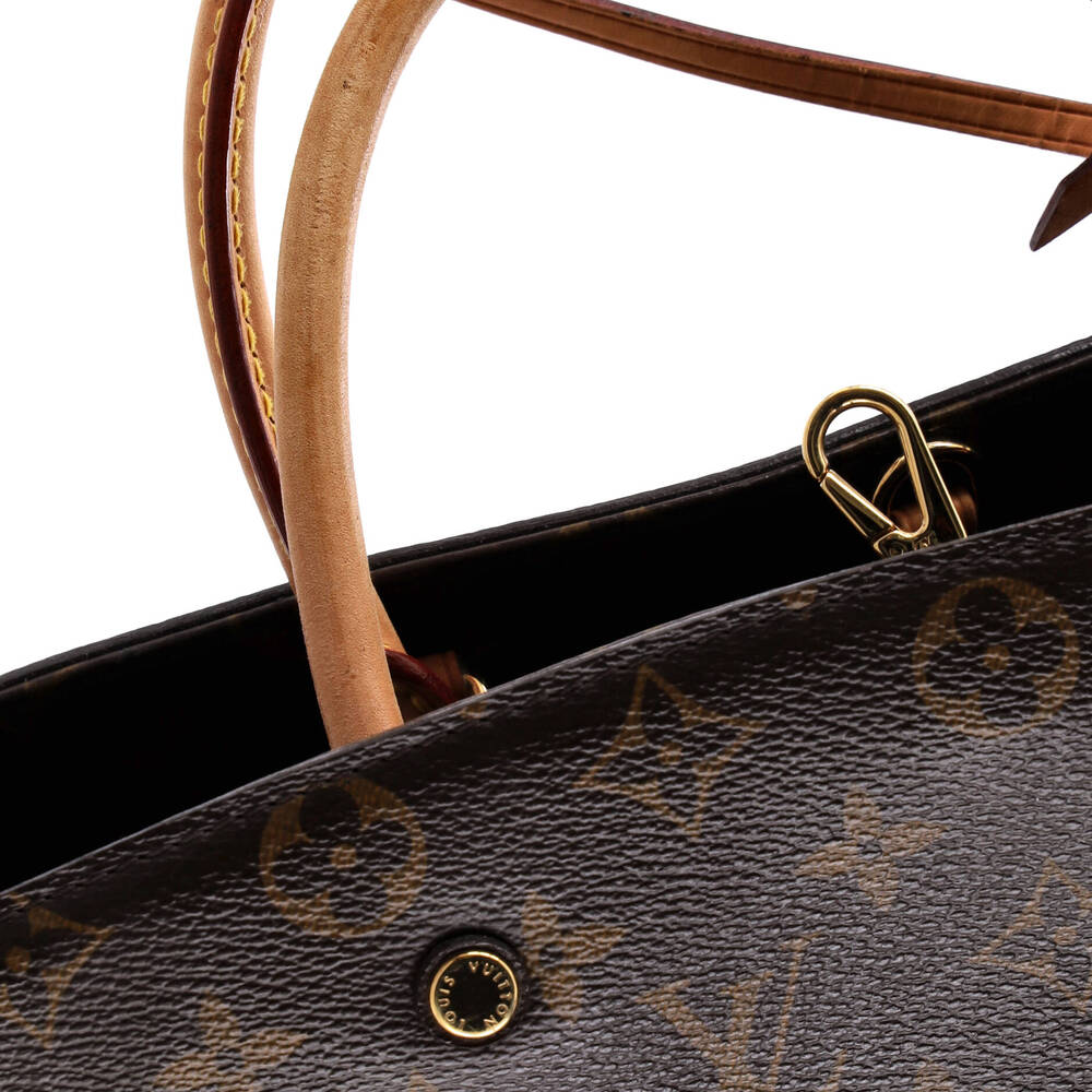 Louis Vuitton Montaigne Handbag Canvas #248621L22B - Picture 8 of 9